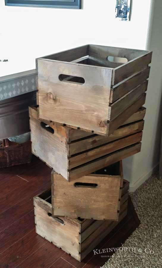 Anything with a vintage feel is so popular right now. If you go with modern farmhouse decor, that's even better with popular shows like Fixer Upper. You can create these DIY Vintage Crates with this Easy Image Transfer Tutorial using wax or freezer paper. It's a simple DIY that easily gives that farmhouse look.