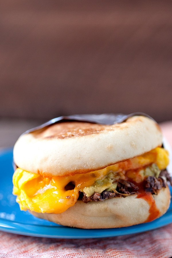 5 Minute Protein Breakfast Sandwich