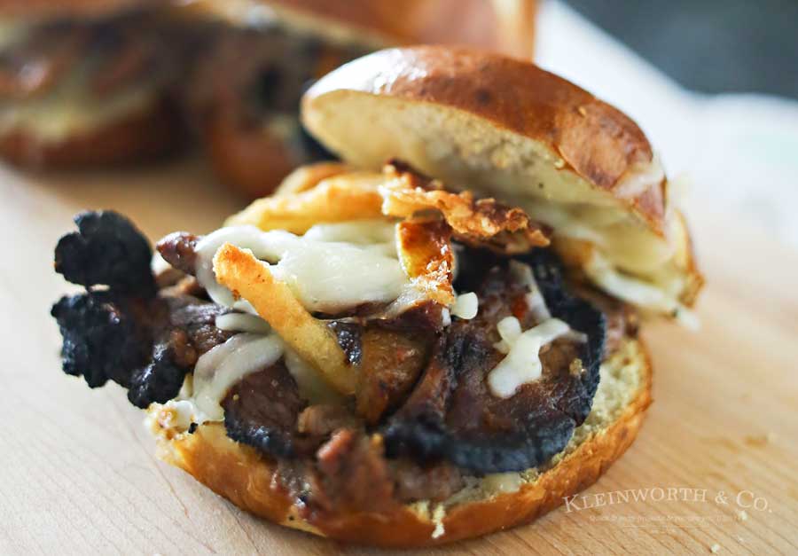 Carne Asada Sliders are a great easy family dinner idea that's perfect for warm weather holidays. The perfect grilled beef sandwich recipe for summer. Loaded with all the good stuff- everyone will RAVE!