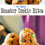 Monster Cookie Bites are an easy no-bake dessert that any M&M lover will ask for time & time again. Oats, peanut butter & honey make these a great snack!