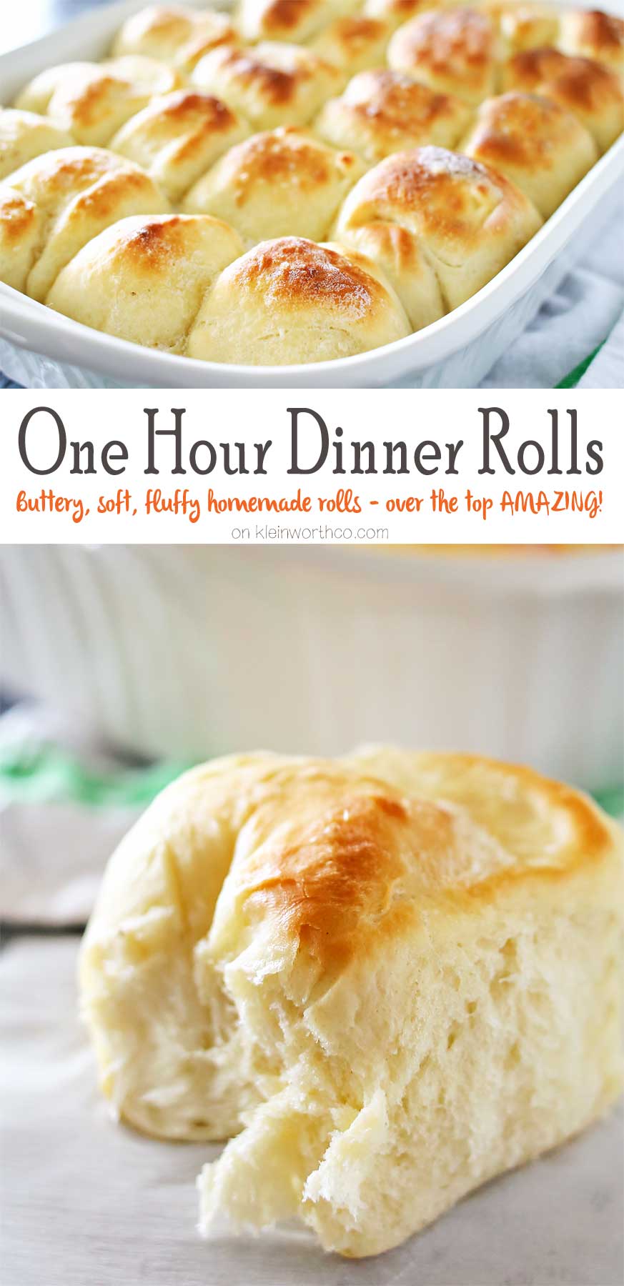 The BEST Buttery One-Hour Dinner Rolls