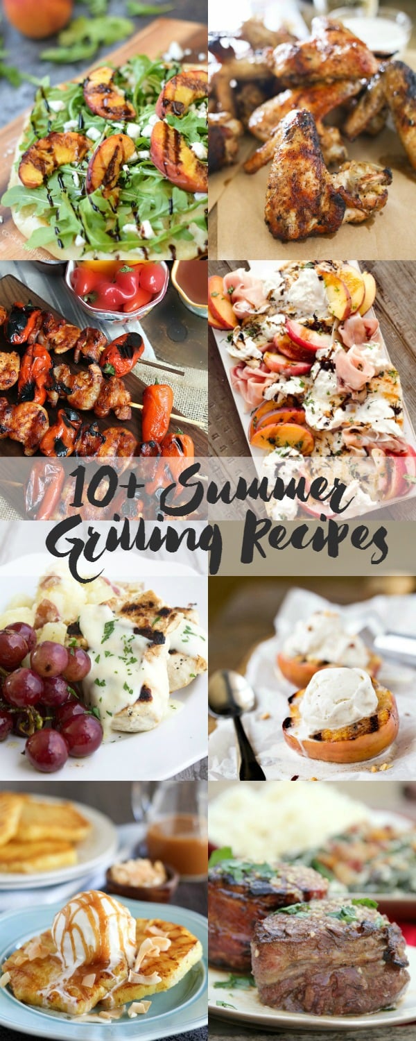 10+ Summer Grilling Recipes HERO