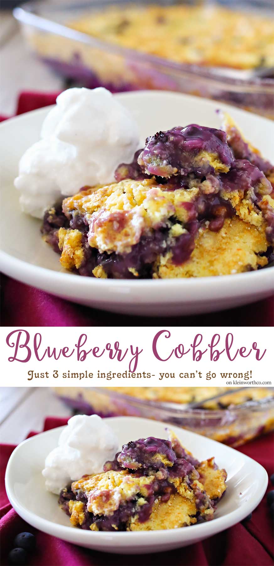 Blueberry Cobbler