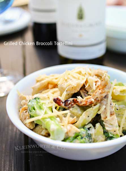 Grilled Chicken Broccoli Tortellini