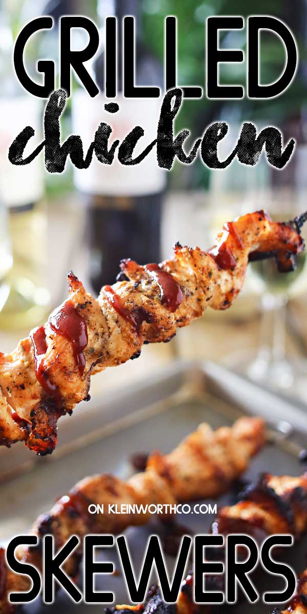 Grilled Chicken Skewers