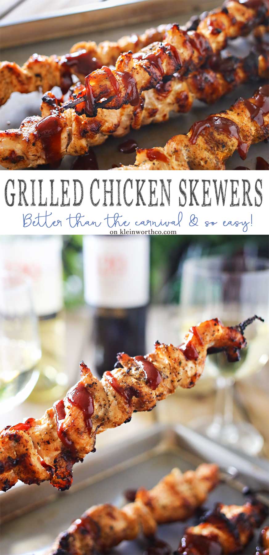 Grilled Chicken Skewers