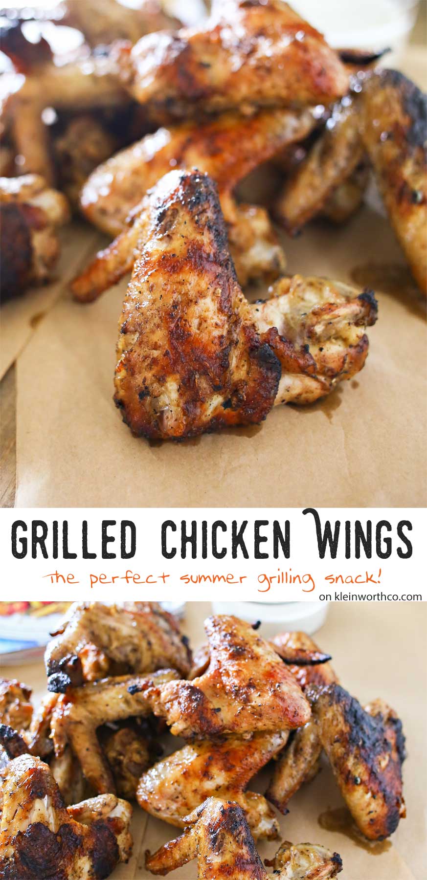 Grilled Chicken Wings- Seriously SO GOOD!