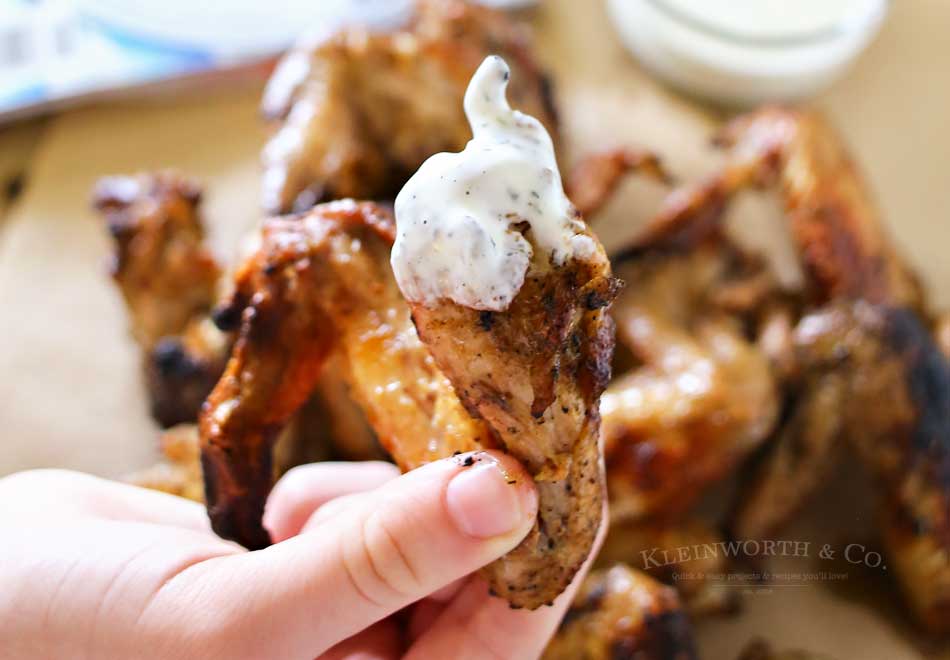 Grilled Chicken Wings recipe