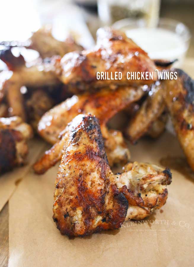 Grilled Chicken Wings