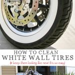 Need cleaning tips to keep those white wall tires like new on your classic vehicle? Don't miss How to Clean White Wall Tires & keep them sparkling clean.