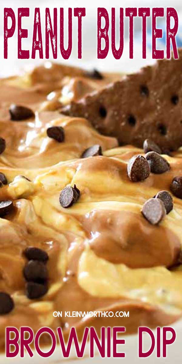 Peanut Butter Brownie Dip