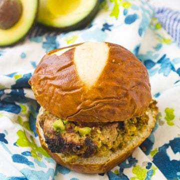 Avocado Turkey Burgers