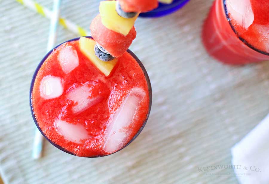 Cherry Watermelon Slush is a refreshing watermelon drink recipe that will keep you cool all summer. It's our family's favorite summer slushie recipe. YUM!