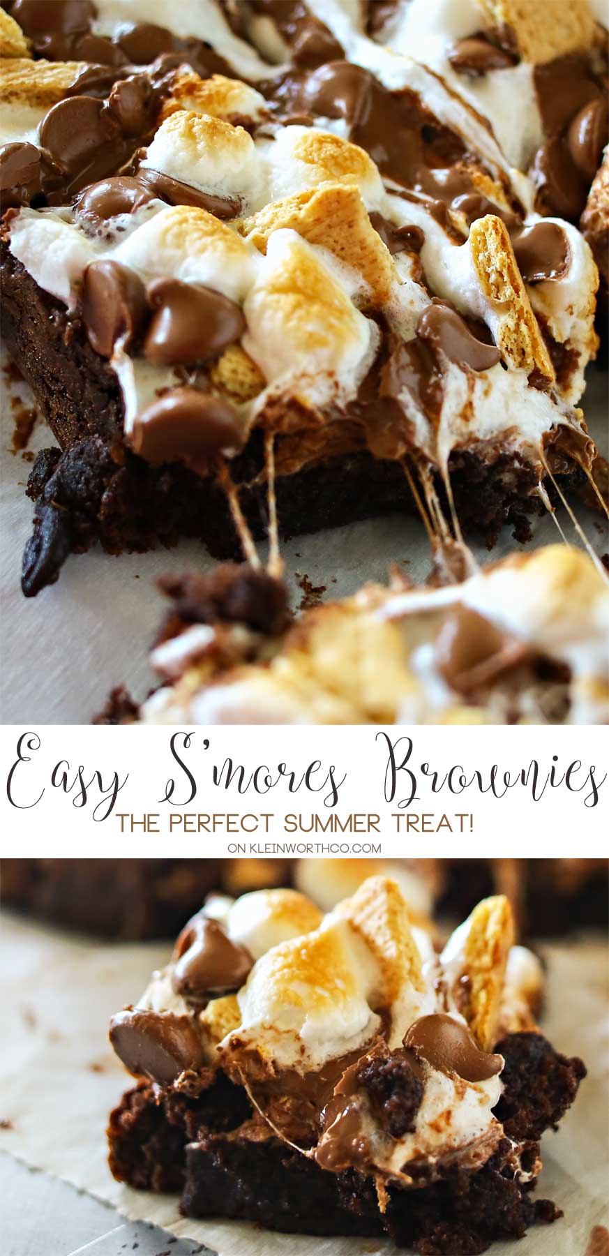 Easy S'mores Brownies