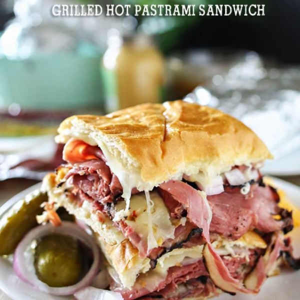 Grilled Hot Pastrami Sandwich Taste of the Frontier