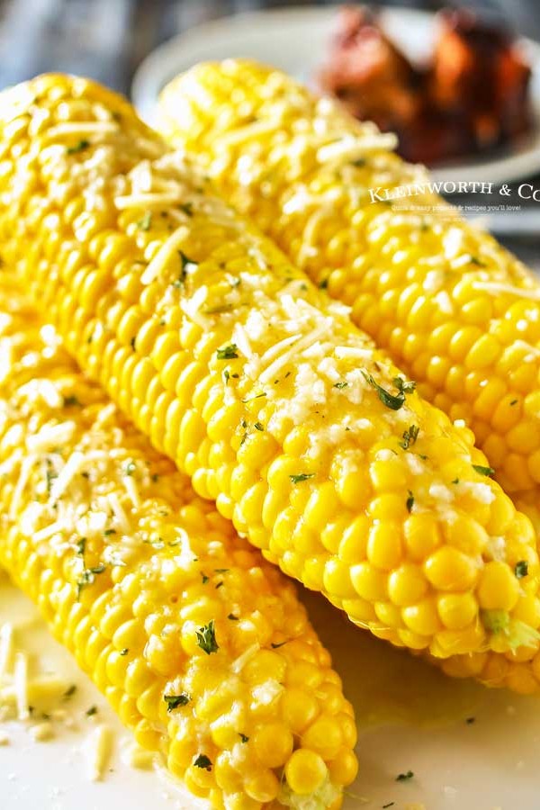 how to make Sea Salt Garlic Corn