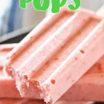 Strawberry Coconut Pops