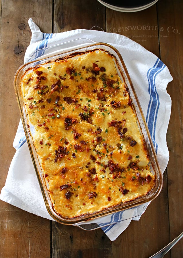 Bacon Scalloped Potatoes Recipe