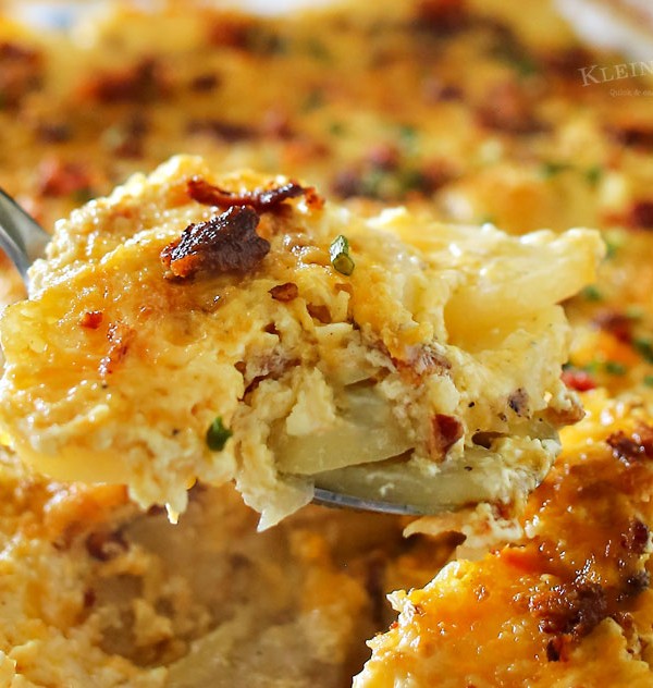 Bacon Scalloped Potatoes Recipe