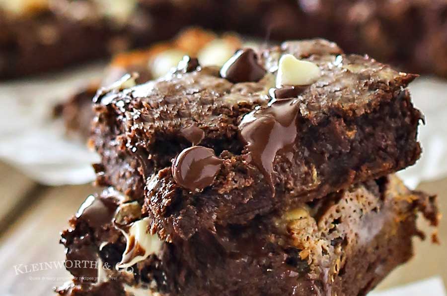 Chocolate Cake Mix Bars