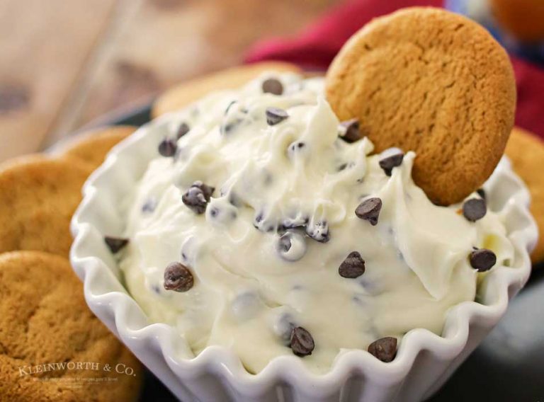 Chocolate Chip Dessert Dip Taste of the Frontier