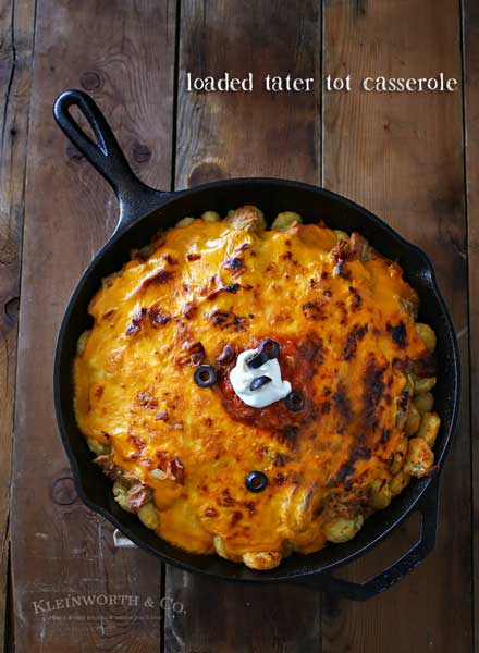 Loaded Tater Tot Casserole