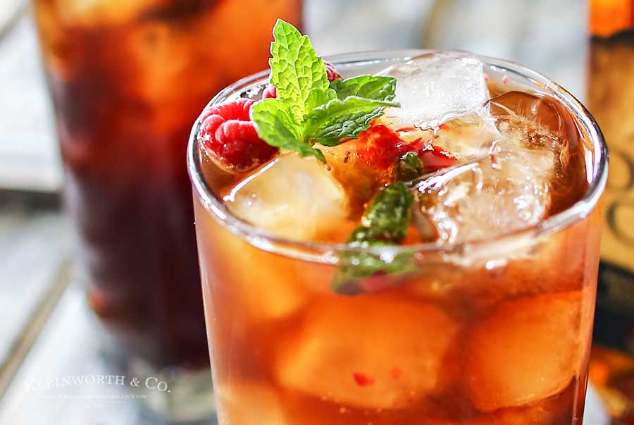 Raspberry Mint Hard Iced Tea