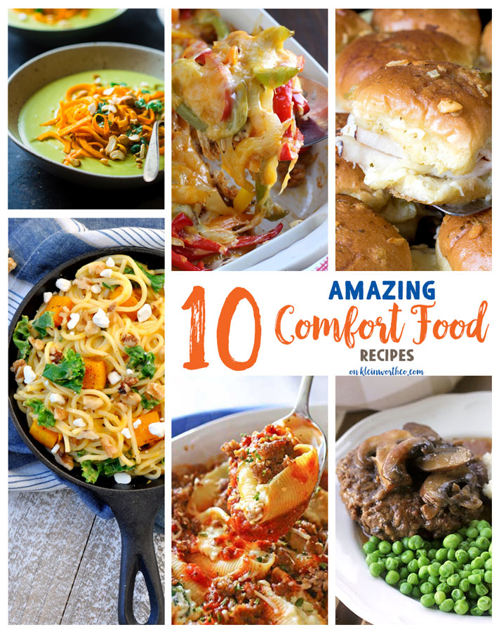 10 Comfort Food Recipes : Create Link Inspire 148 - Kleinworth & Co