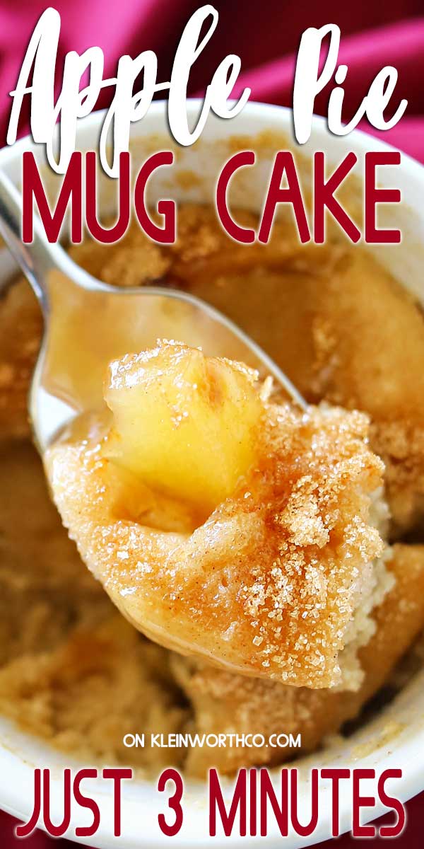 Best Apple Pie Mug Cake