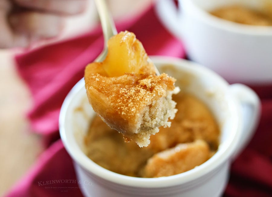 Apple Pie Mug Cake