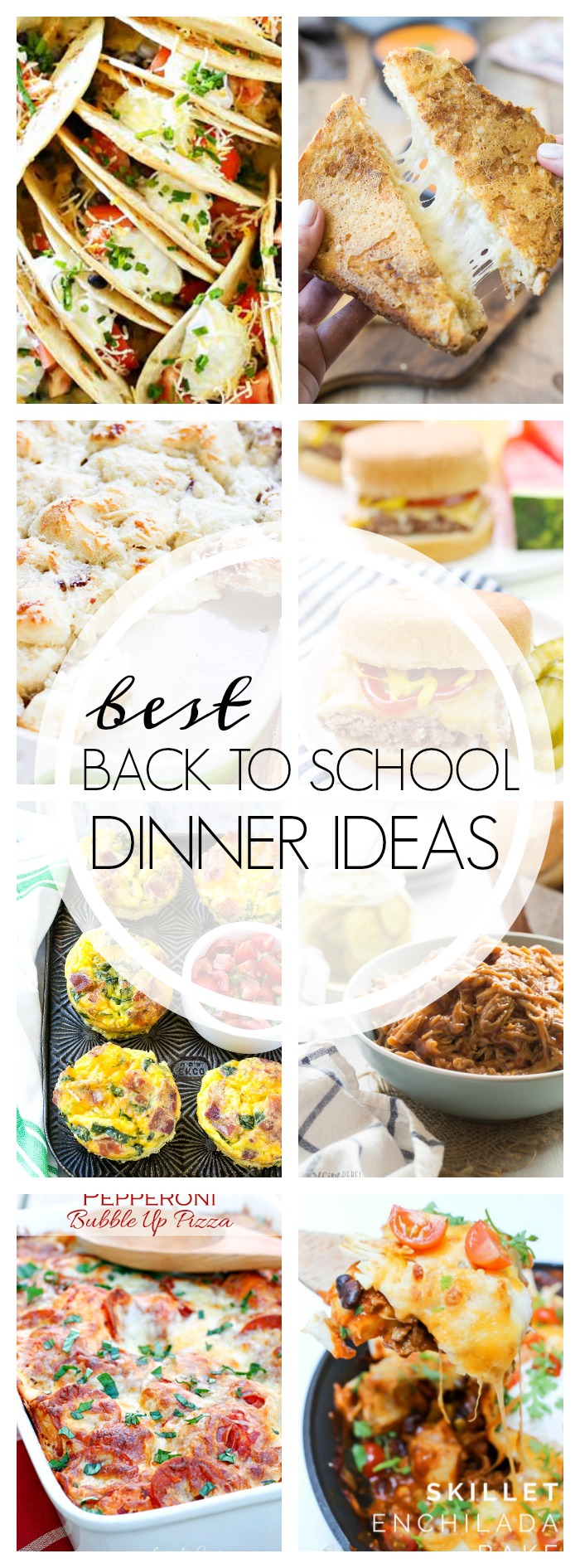 Best Back to School Dinner Ideas