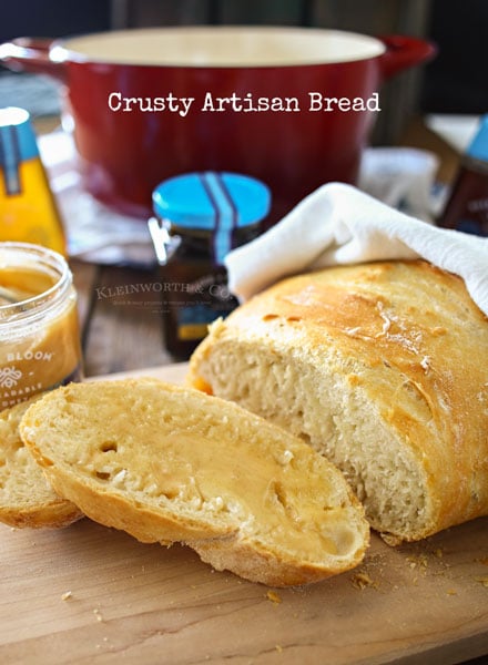 Incredibly Easy Crusty Artisan Bread