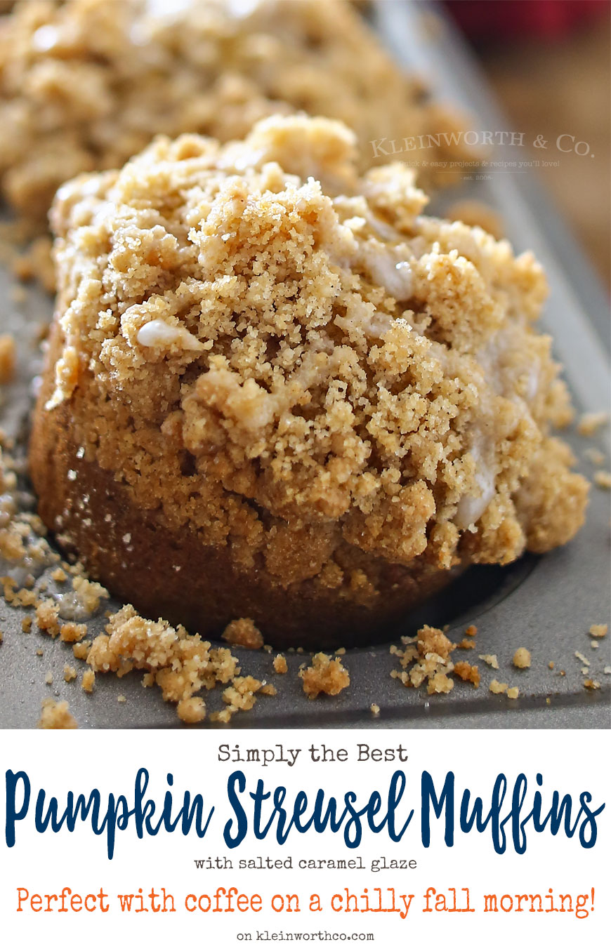 Best Pumpkin Streusel Muffins