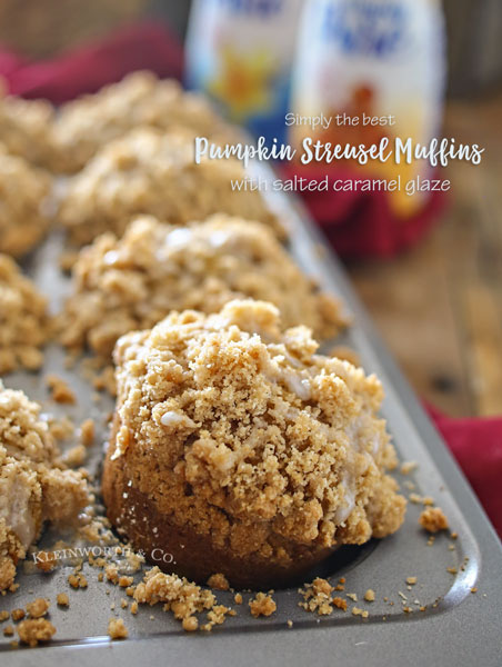 Pumpkin Streusel Muffins