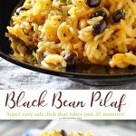 Black Bean Pilaf Recipe