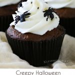 Creepy Halloween Spider Cupcakes