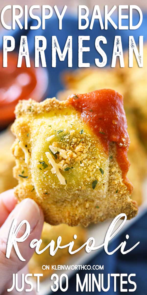 Baked Parmesan Ravioli