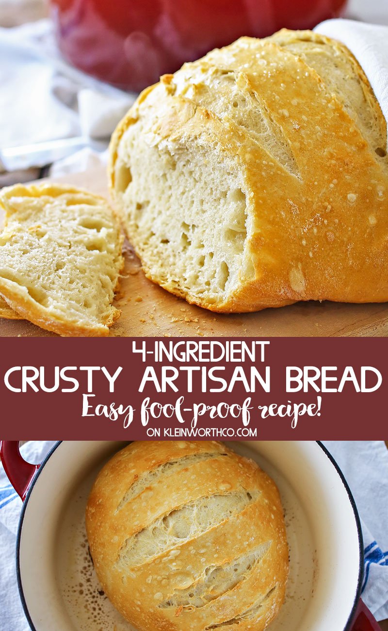 Incredibly Easy Crusty Artisan Bread