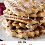 Grill Pan Pumpkin Spice Waffles