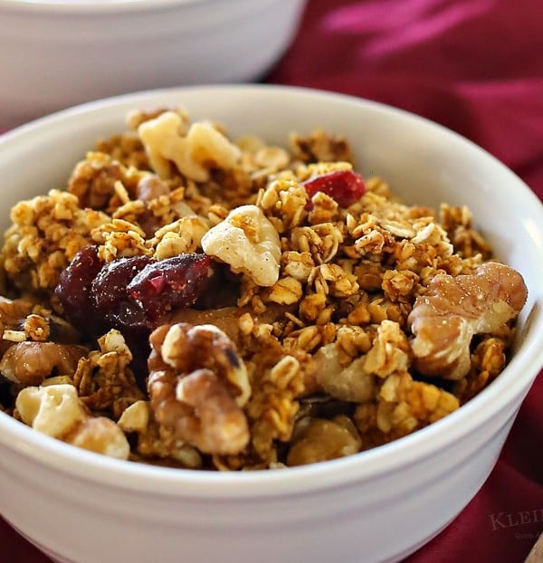 Pumpkin Cranberry Granola