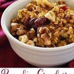 Pumpkin Cranberry Granola