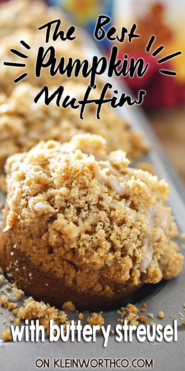 Pumpkin Streusel Muffins