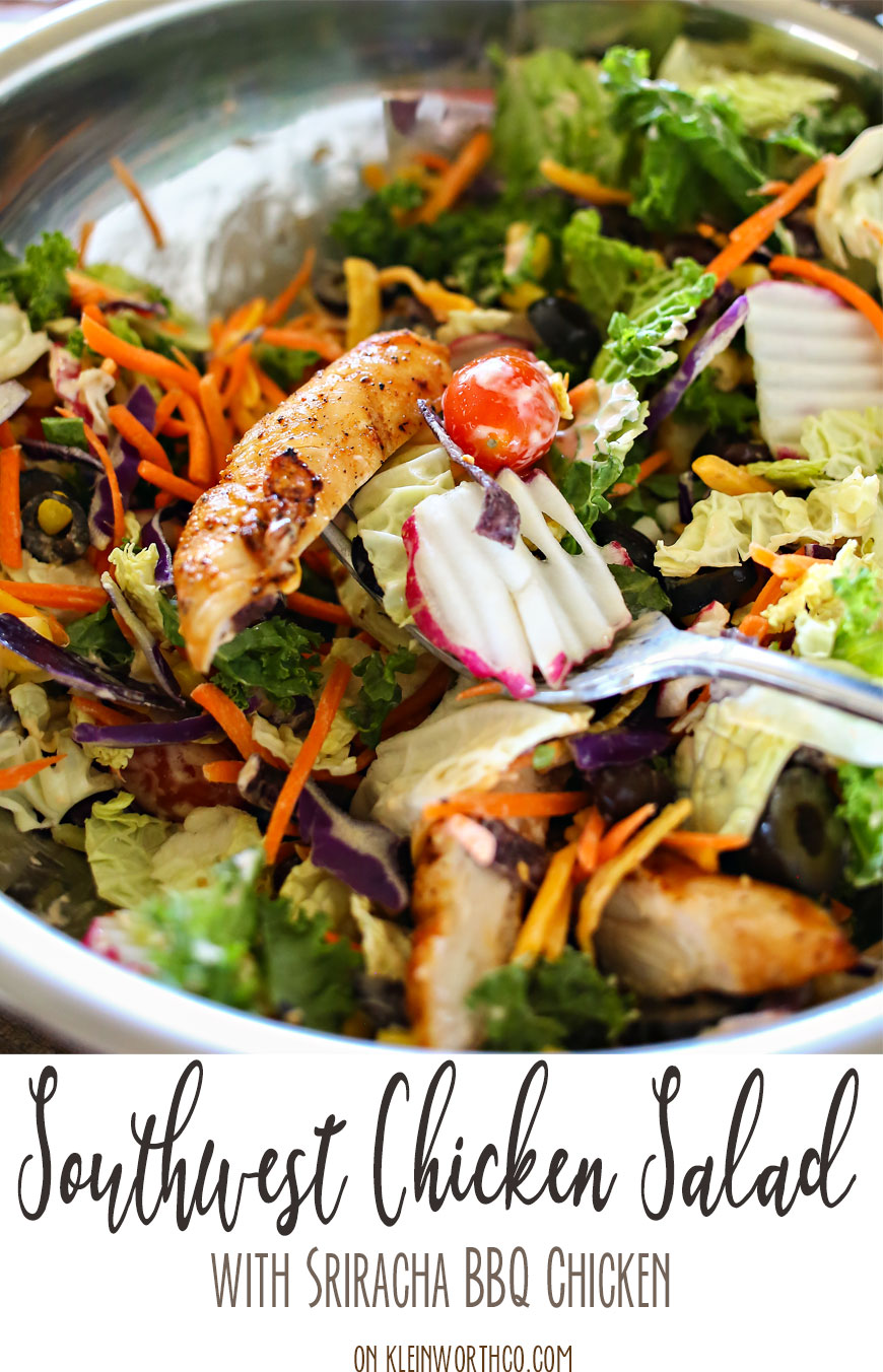Easy Southwest Chicken Salad