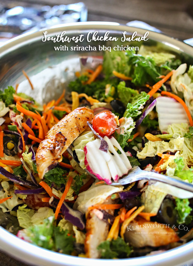 Easy Southwest Chicken Salad