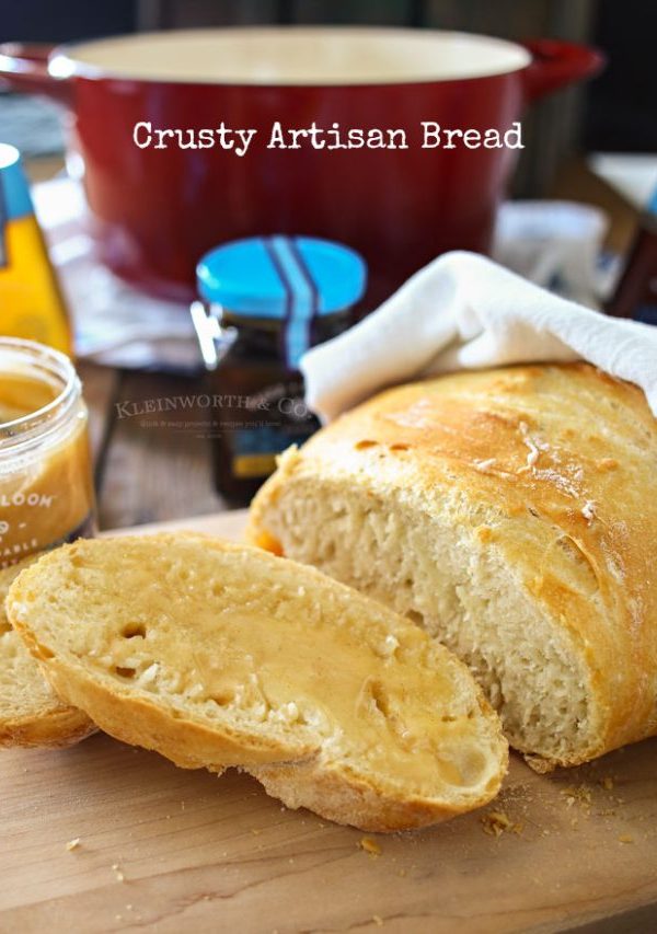 Incredibly Easy Crusty Artisan Bread