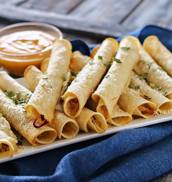 Baked Pulled Pork Taquitos