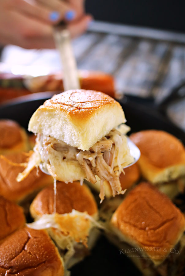 Brown Sugar Balsamic Pork Skillet Sliders