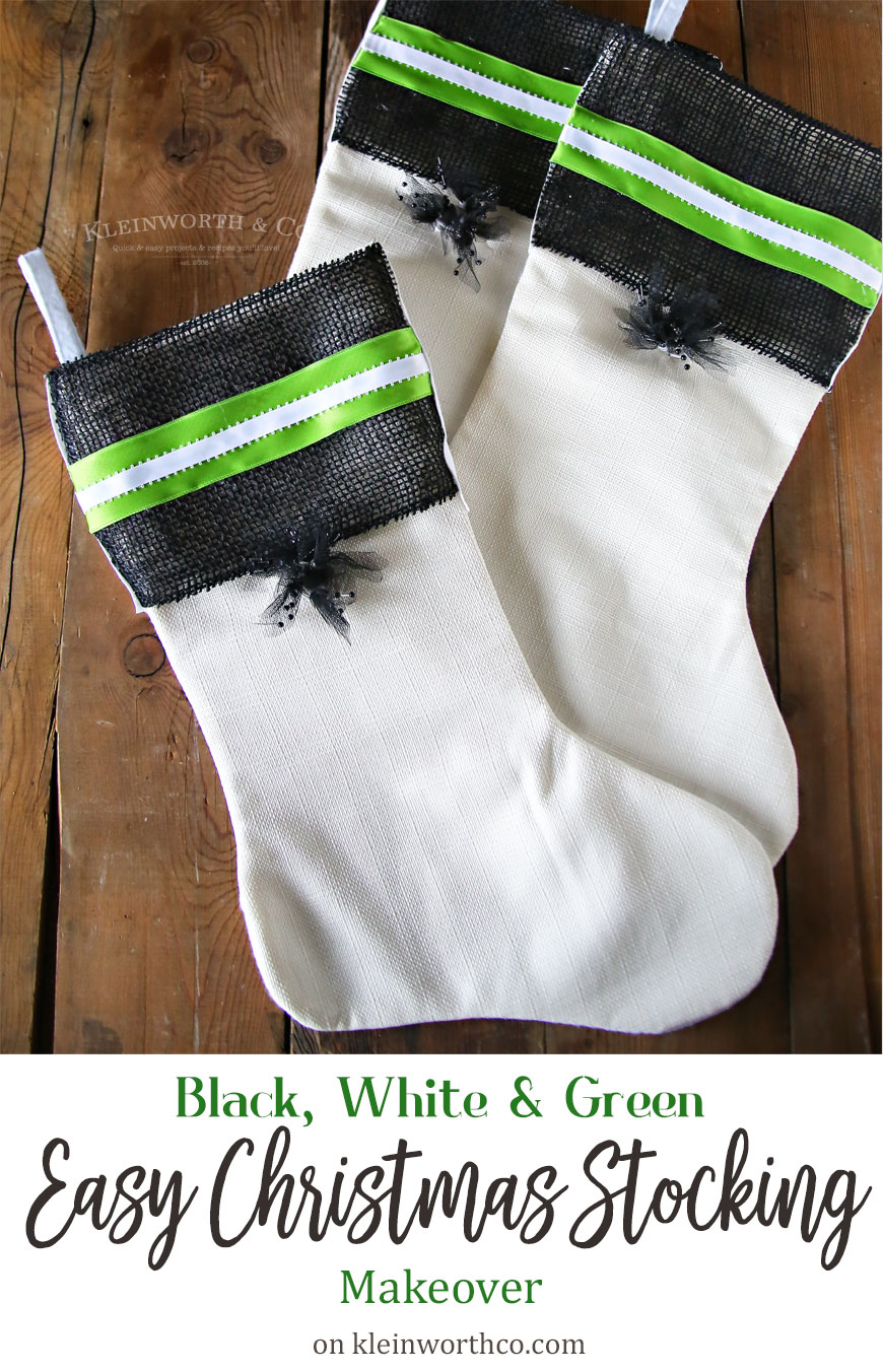 Decorated Christmas Stockings & Christmas Ideas