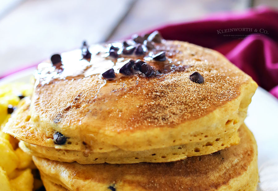 Cinnamon Pumpkin Pancakes