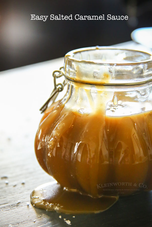 Easy Salted Caramel Sauce